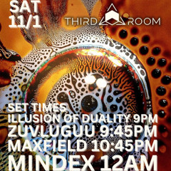 ZUV-NET [001] PSY DUB Opening Set for Maxfield/Mindex @ Third Room Asheville NC 11-1-25