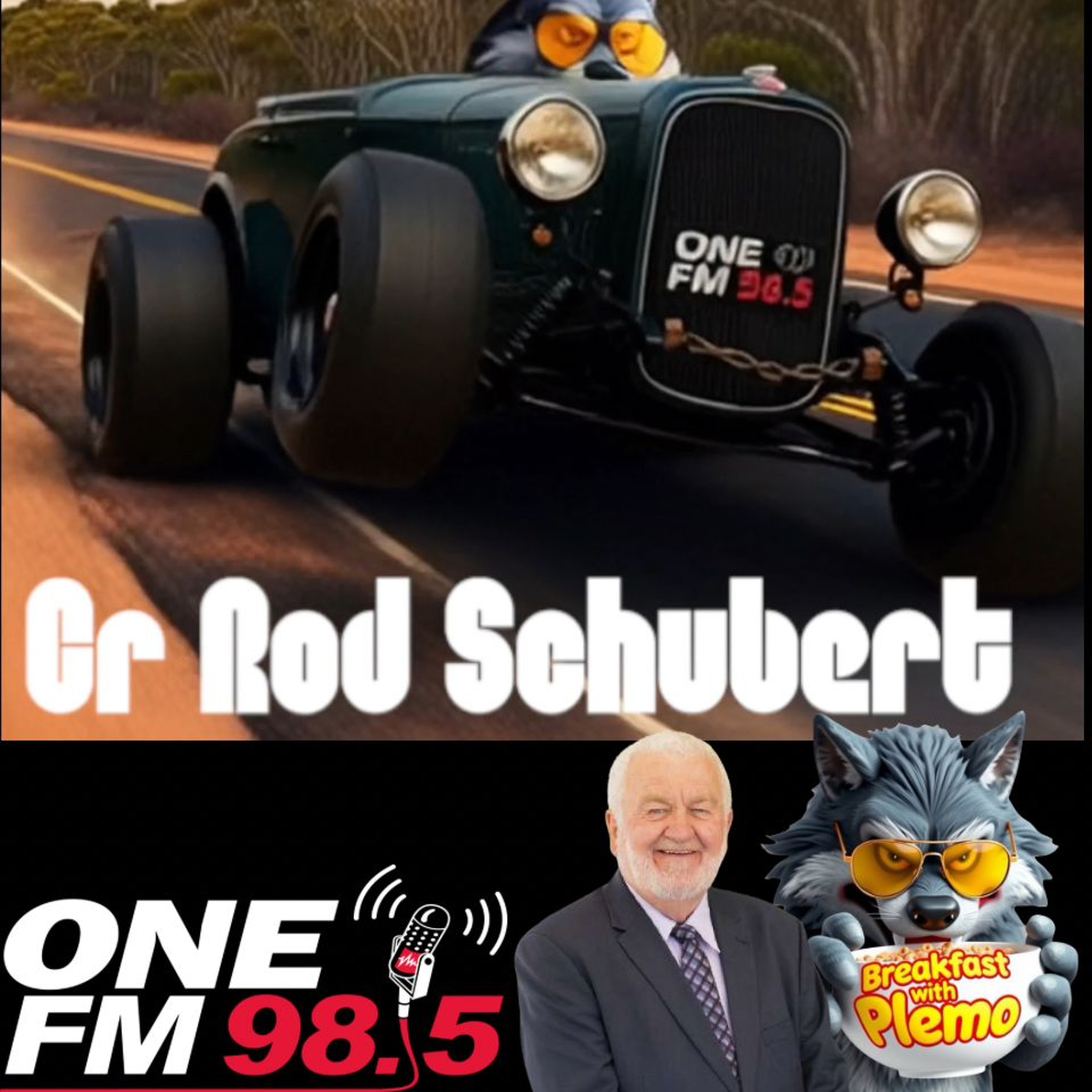 Councillor for the Midland Ward Rod Schubert with a council update about local road maintenance