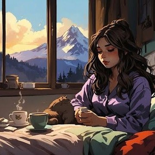 Cat, Coffee and Me - (Original mix - Lofi)
