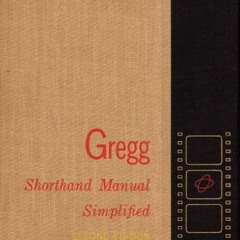 [GET] EPUB KINDLE PDF EBOOK Gregg Shorthand Manual Simplified by  Leslie Gregg 📨