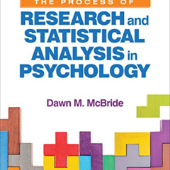 Read EBOOK 📭 The Process of Research and Statistical Analysis in Psychology by  Dawn
