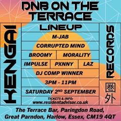 KENGAI RECORDS DNB ON THE TERRACE PROMO MIX (2/9/23)