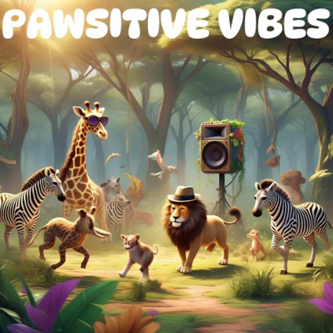 Pawsitive vibes - Animal Doof in the wild - Tech house techno and trance -  Live drums