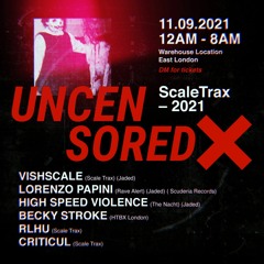 UNCENSORED SCALE TRAX LABEL NIGHT 11.09.21