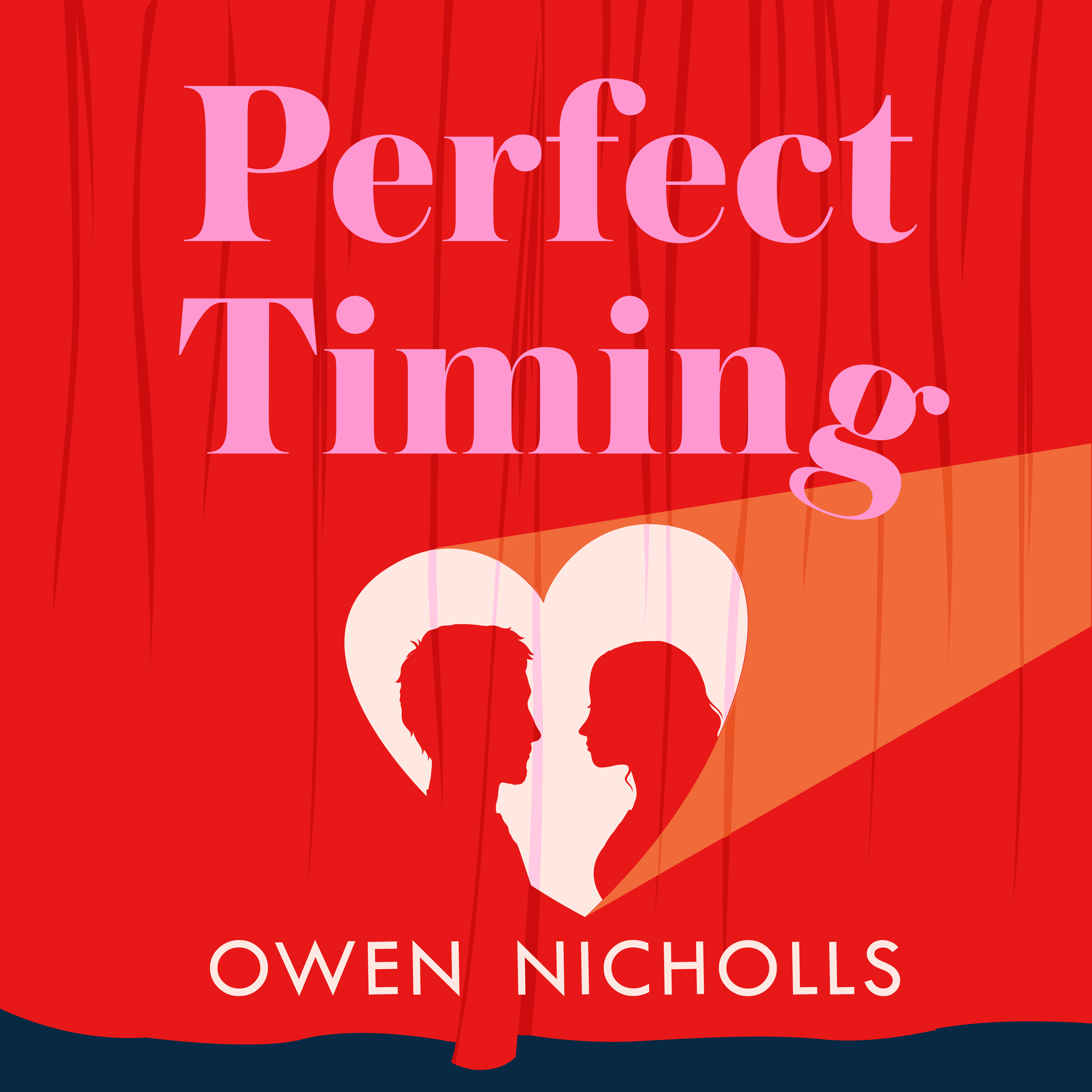 cover of episode PERFECT TIMING by Own Nicholls, read by Peter Hannah & Sofia Zervudachi