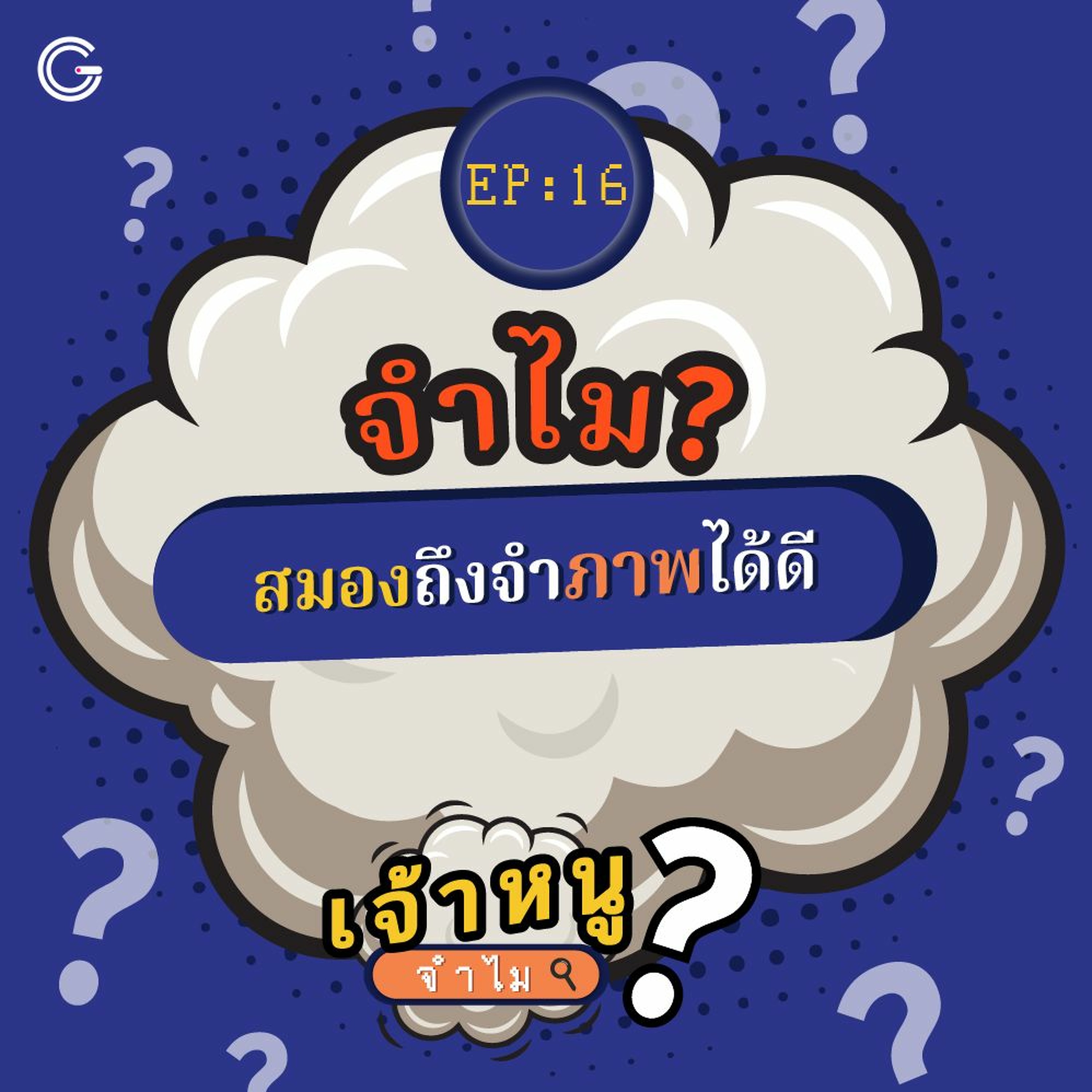 เจ้าหนูจำไม EP. 16 : จำไม? สมองถึงจำภาพได้ดี