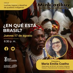 Mink'arikuy: Entrevista a Maria Cuelho