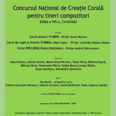În canon - Third Prize, Coraliada Competition 2023