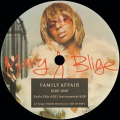 Mary Blige  - Family Affair ( Dark Sonic Private Mix 24 )