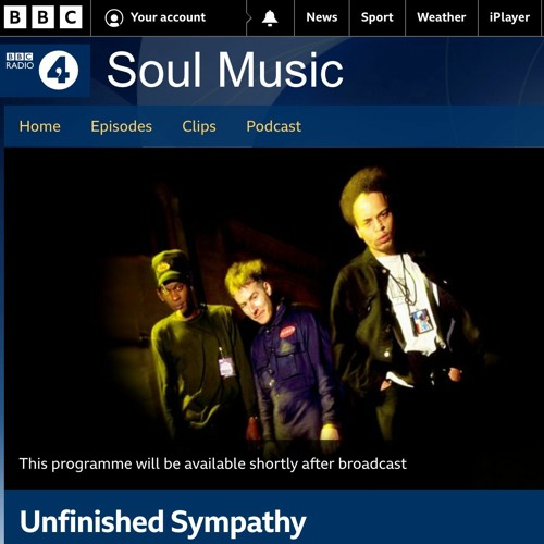 Stream Radio 4 Soul Music - Ski Oakenfull 'Unfinished Sympathy'  Deconstruction (Uncut version) by Ski Oakenfull | Listen online for free on  SoundCloud
