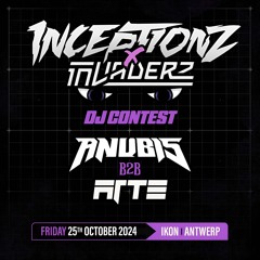 [WINNING ENTRY] ANUBIS B2B ARTE - INCEPTIONZ X INVADERZ 25 YEARS OF LOGAN D DJ CONTEST