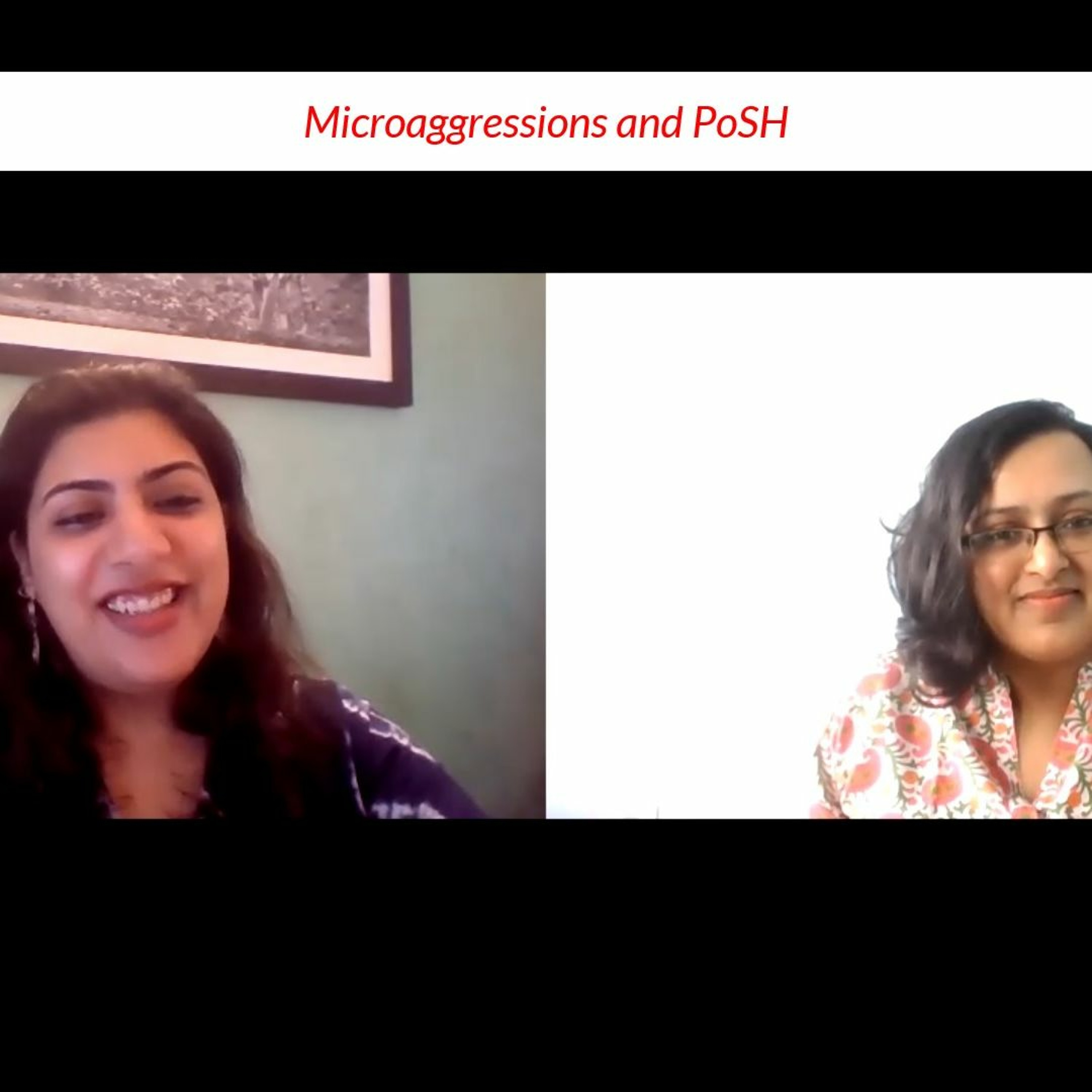 Episode 18 - July 2021 - Shweta Bhat - Microaggressions episode artwork
