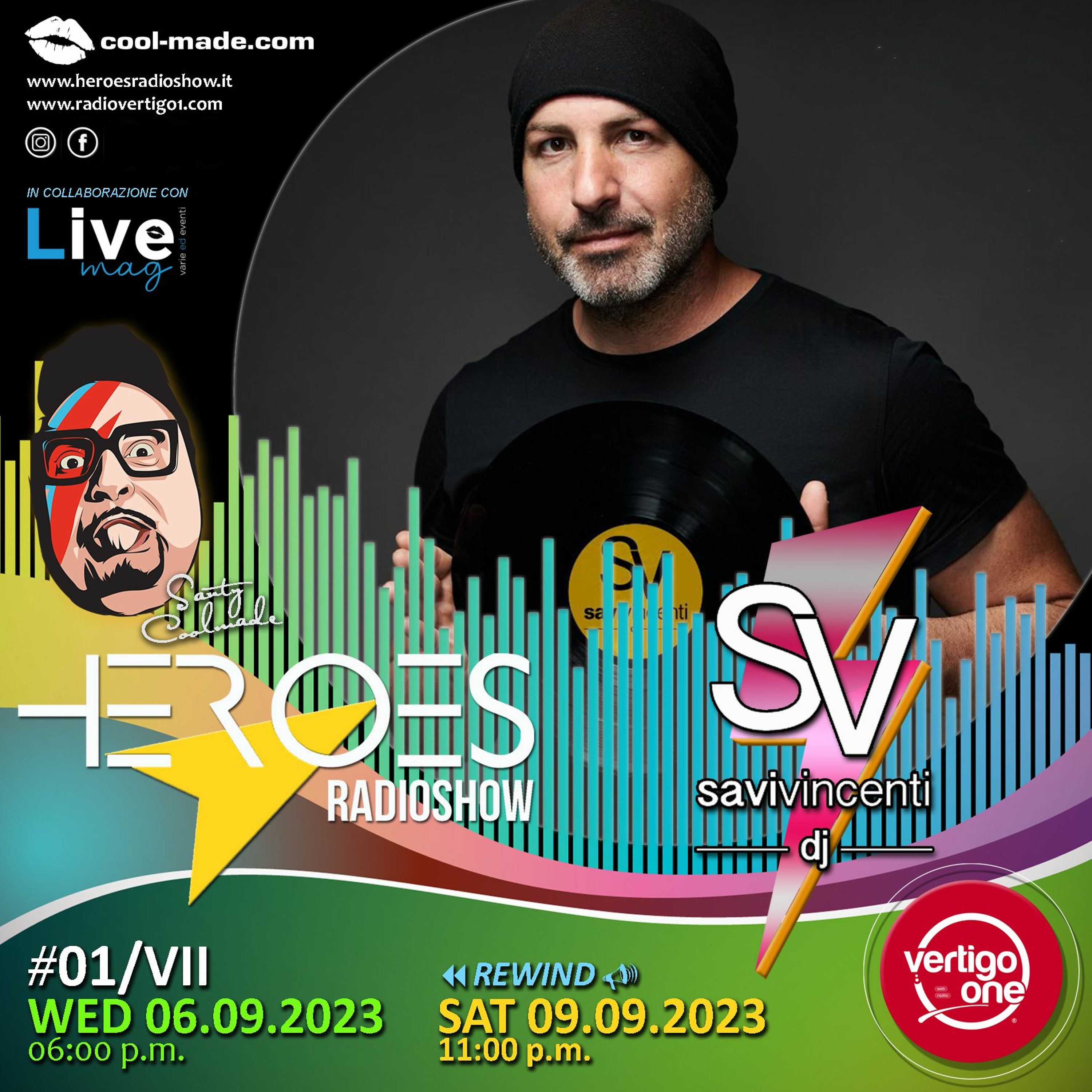 01/2023-24> HEROES RadioShow - Special Guest  SAVI VINCENTI episode artwork