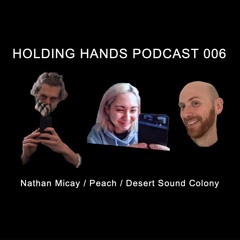 The Holding Hands Records Podcast 006 - Nathan Micay, Peach & Desert Sound Colony