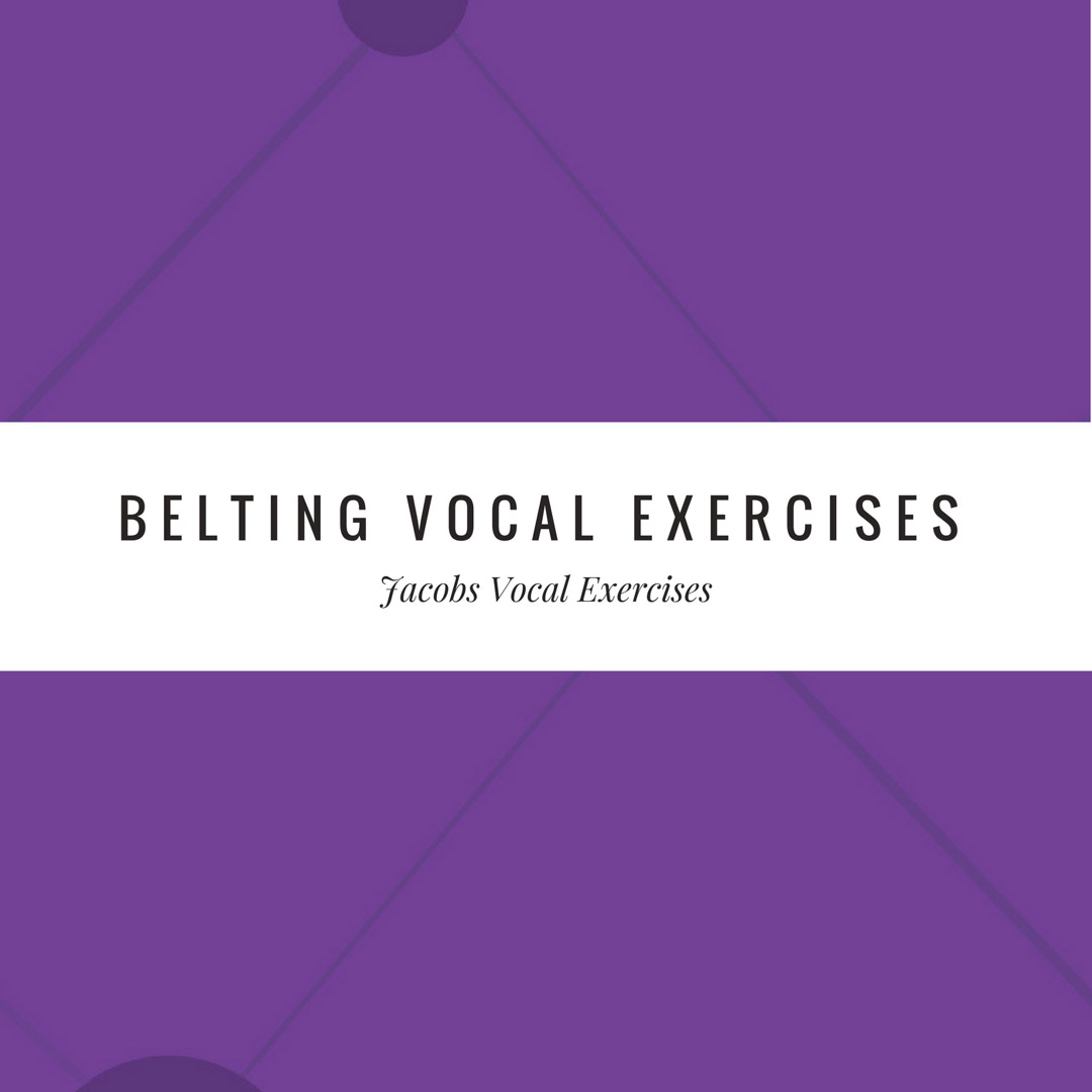 Stream Belting Vocal Exercise 3 by Jacobs Vocal Academy Listen online for free on SoundCloud