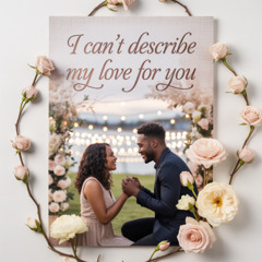 I Can't Describe My Love For you