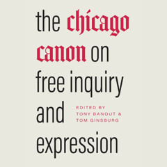 The Chicago Canon on Free Inquiry and Expression (Sample)