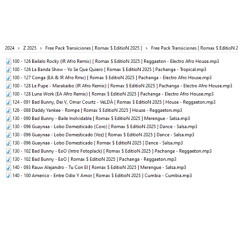Free Pack Transiciones [ Romax $ EditioN 2025 ] 15 TRACKS - DESCARGA EN BUY