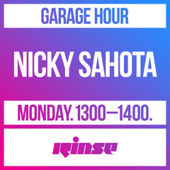 Garage Hour: Nicky Sahota - 23 November 2020