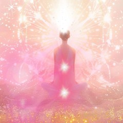 Clear Iridescent White Diamond and Pink Diamond Angelic Transmission