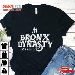 New York Yankees Bronx Dynasty World Series Champs Shirt