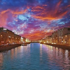 Sunset Of St. Petersburg