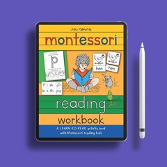 Montessori Reading Workbook: A LEARN TO READ activity book with Montessori reading tools (Monte