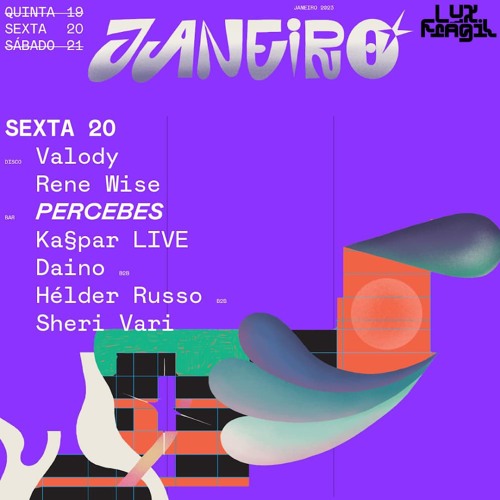 Valody - Warm-up for Rene Wise, Lux Frágil 20/01/23