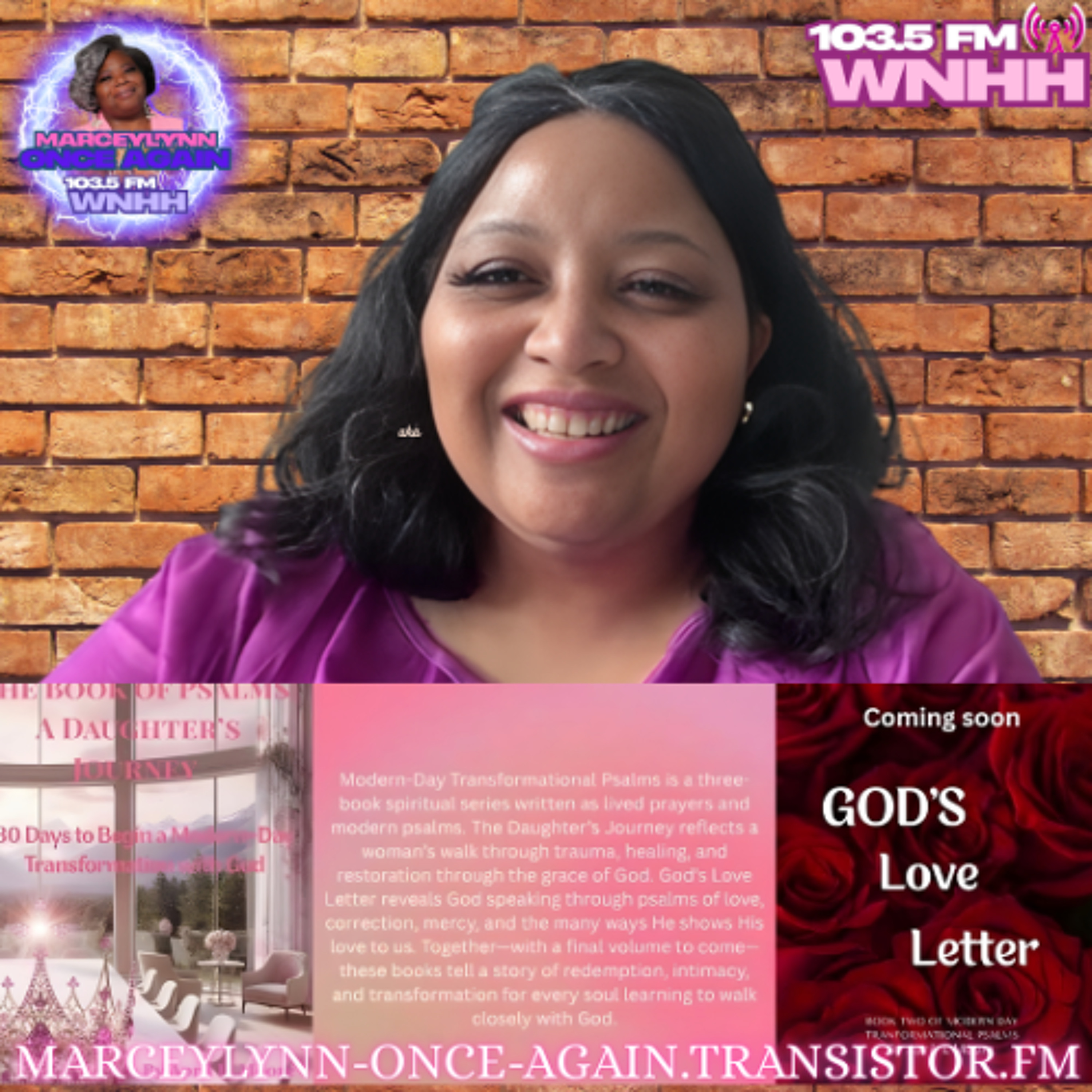 MarceyLynn, Once Again: Author April Moore, "The Book of Psalms, A Daughter's Journey" episode artwork
