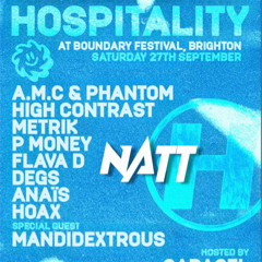 NATT - BOUNDARY FESTIVAL X HOSPITALITY - DJ CONTEST