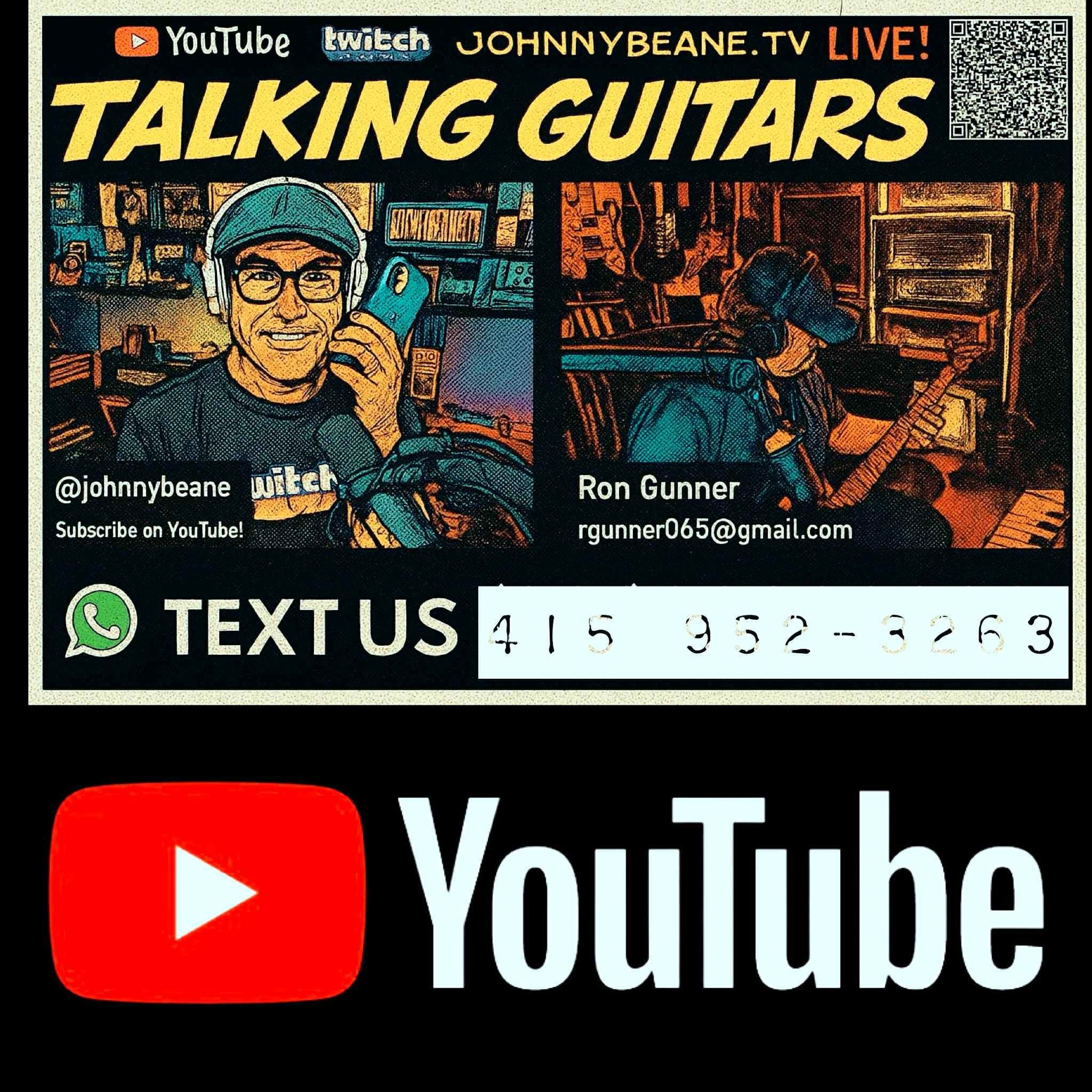 Talking Guitars: Kramer’s Hottest Axes, Sammy Hagar 🔴 LP, Randy Rhoads Amp & Epic Giveaway! 8/22/25 episode artwork