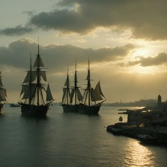Ships Leaving The Port
