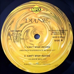 Dune - Can't Stop Raving (Montini Experience Remix) (1996)