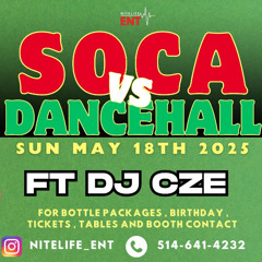 SOCA VS DANCEHALL 2025 (Hip Hop & RnB set) - LIVE AUDIO