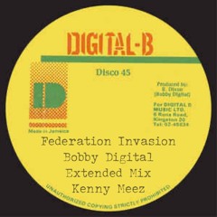 Federation Invasion Podcast #464 Bobby Digital Special (Extended) Mixed by Kenny Meez