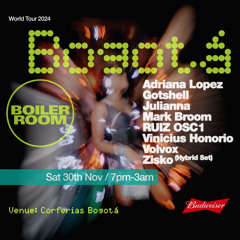 RUIZ OSC1 | Boiler Room: Bogotá