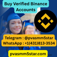 binaceHow can I buy a verified Binance account?