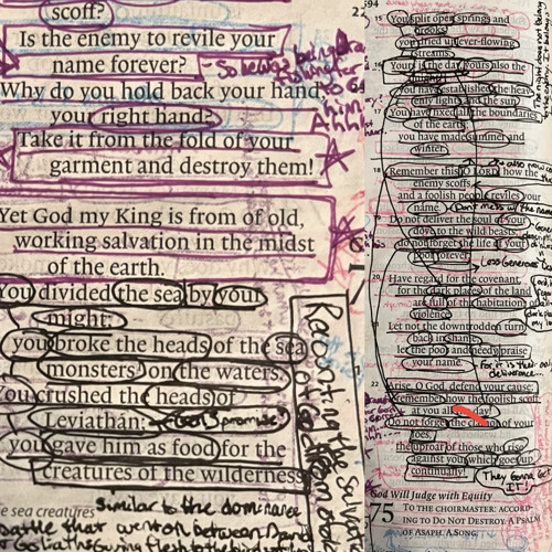 Psalm 74:13-23 - Mike Neff - (G, Bm, Em, D)