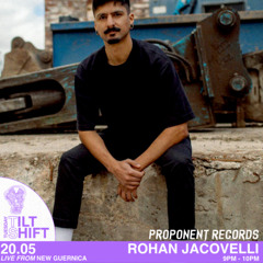Rohan Jacovelli | Progressive Techno | Tilt Shift Tuesday 20st May 2025