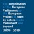 Artwork for 1 Contributions of the EP to the European Project: Kenneth Collins on EP Political Priorities