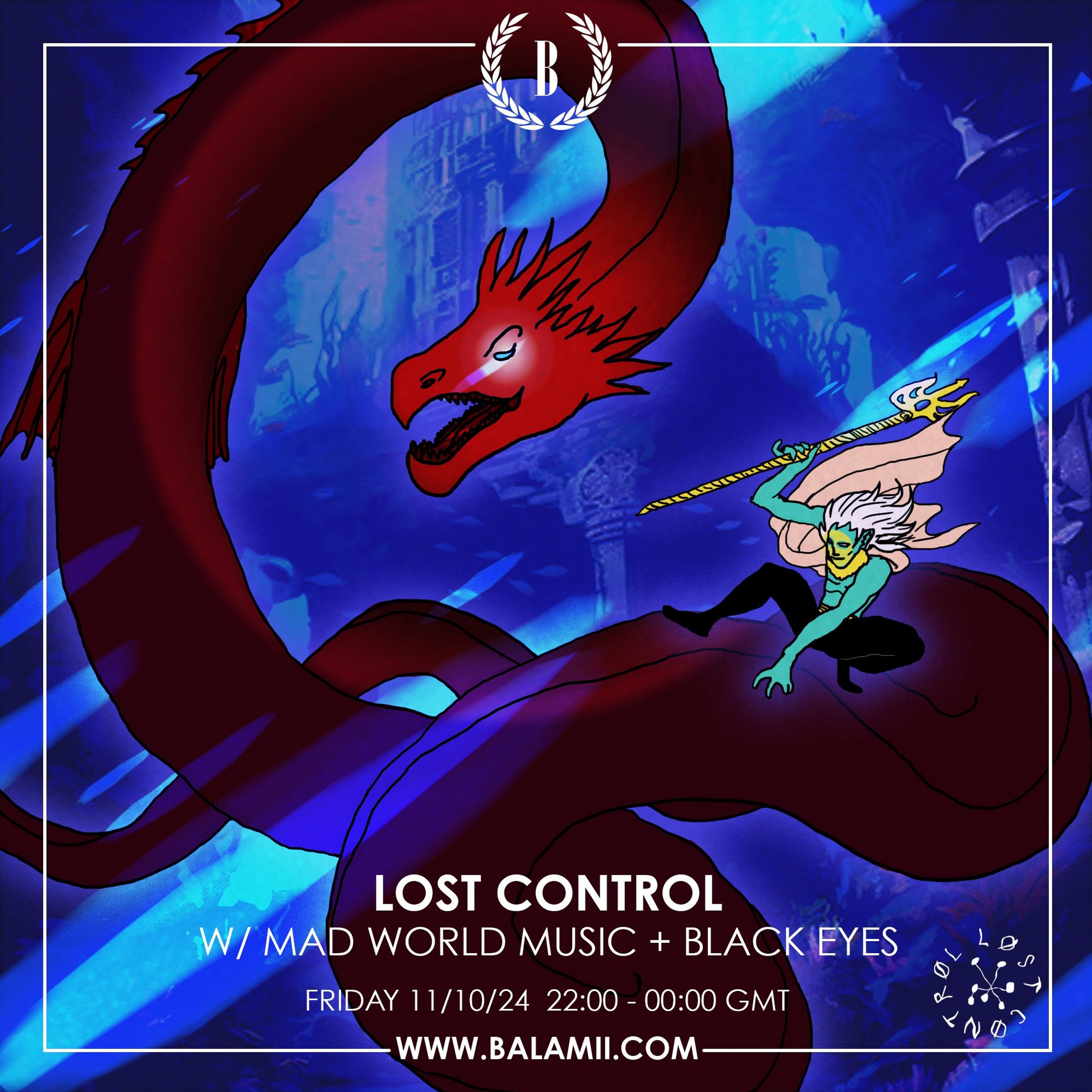 Lost Control w/ Mad World Music & Black Eyes - October 2024 episode artwork