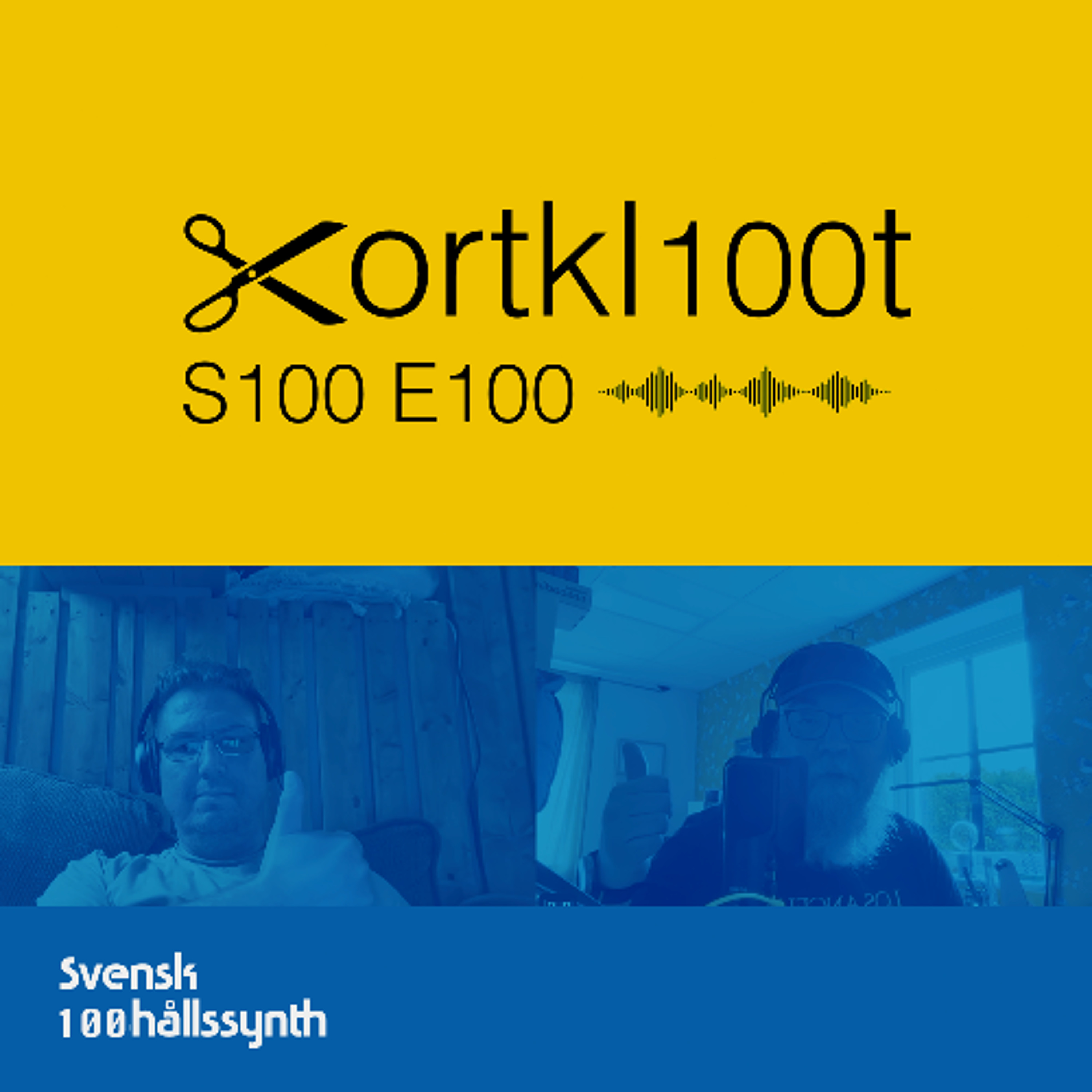SHSKortklippt #100 Jubileumsavsnitt 100! episode artwork