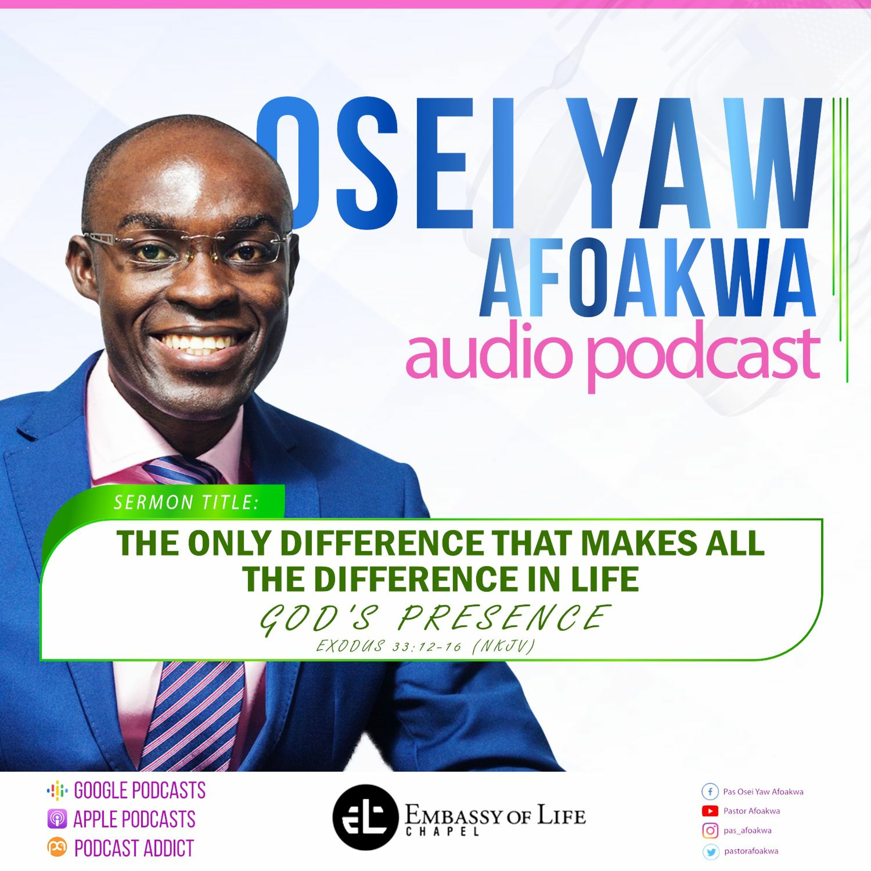 THE ONLY DIFFERENCE THAT MAKES ALL THE DIFFERENCE IN LIFE - GOD'S PRESENCE_BLC DAY 1(09.01.23) episode artwork