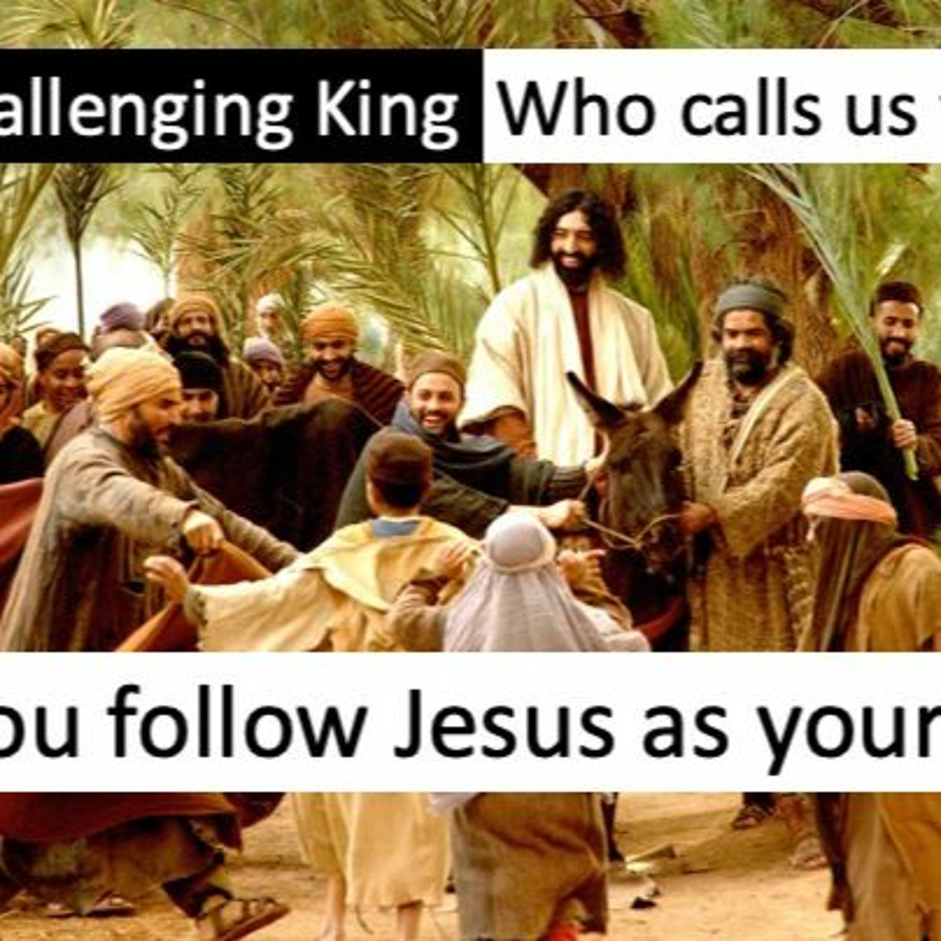 10 April 2022 - Matthew 21:1-11 - Psalm Sunday - John Shepherd episode artwork