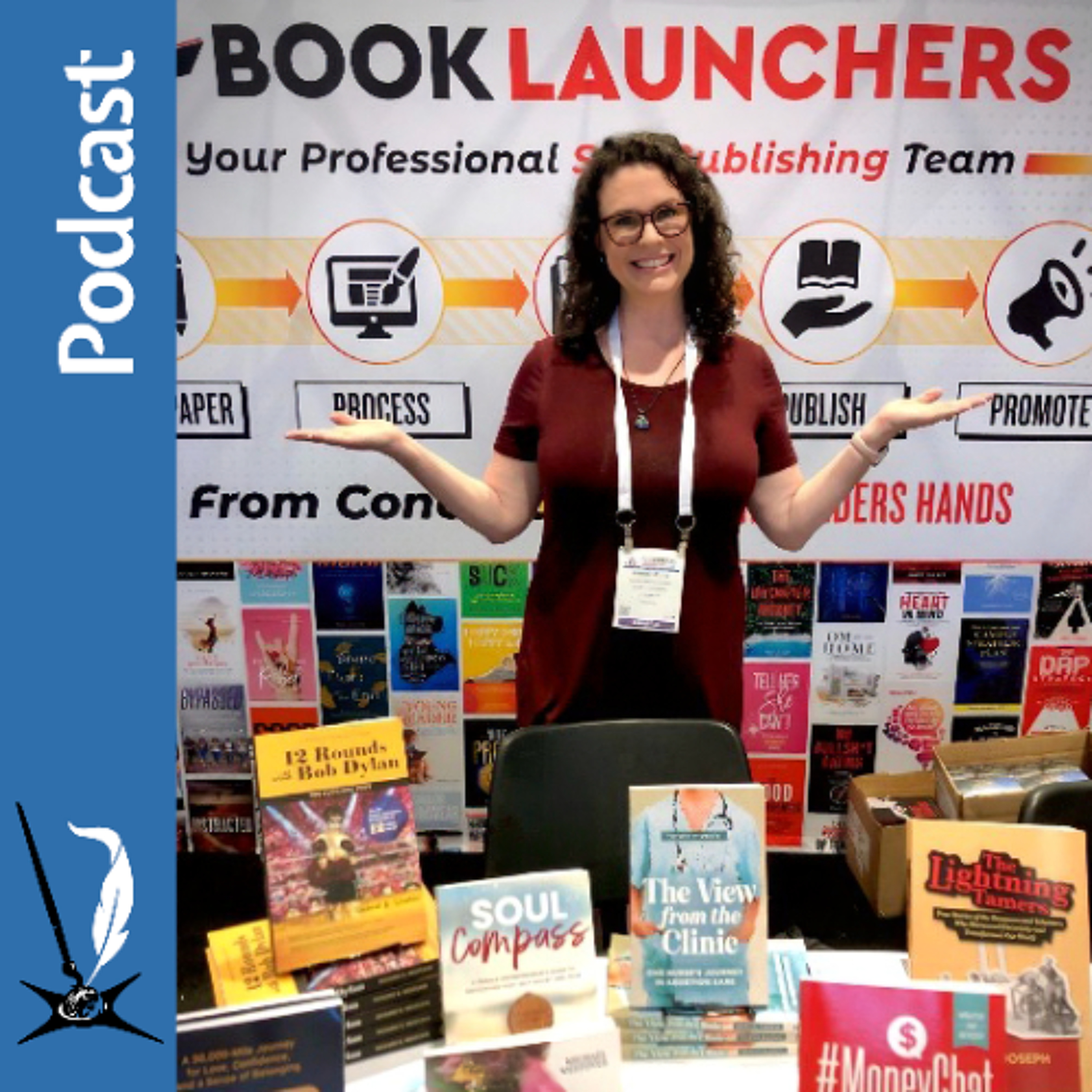 387. Sarah Bean, at Book Launchers, Discusses the Value of Book Publicity episode artwork