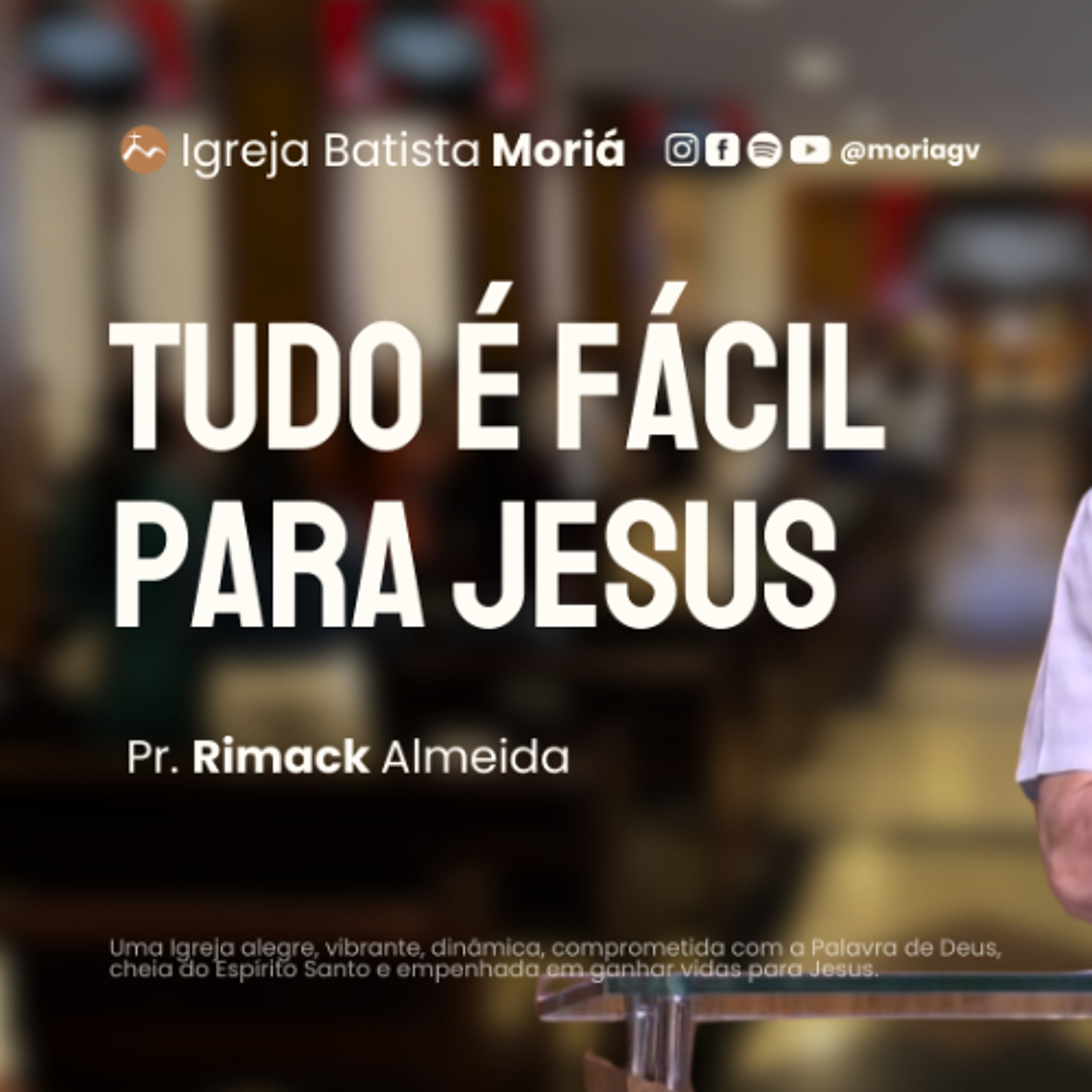 Tudo é fácil para Jesus - Pr. Rimack Almeida - Culto da Vitória [17.12.2025]