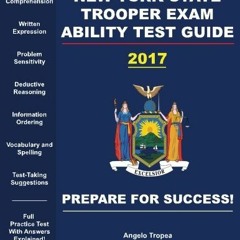 ( ZLA ) New York State Trooper Exam Ability Test Guide by  Angelo Tropea ( 7Bmff )