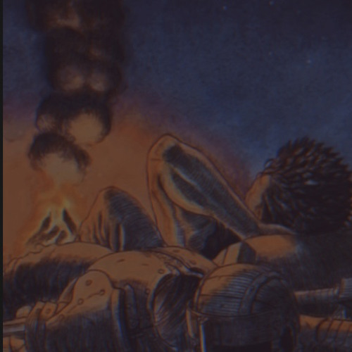 Guts Dreaming by a Campfire