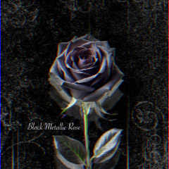Black Metallic Rose