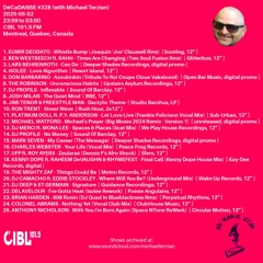 2025-05-02 DJ Michael Terzian pres. DéCaDANSE #328 on Montreal's CIBL 101.5FM